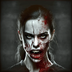 vampire horror girl