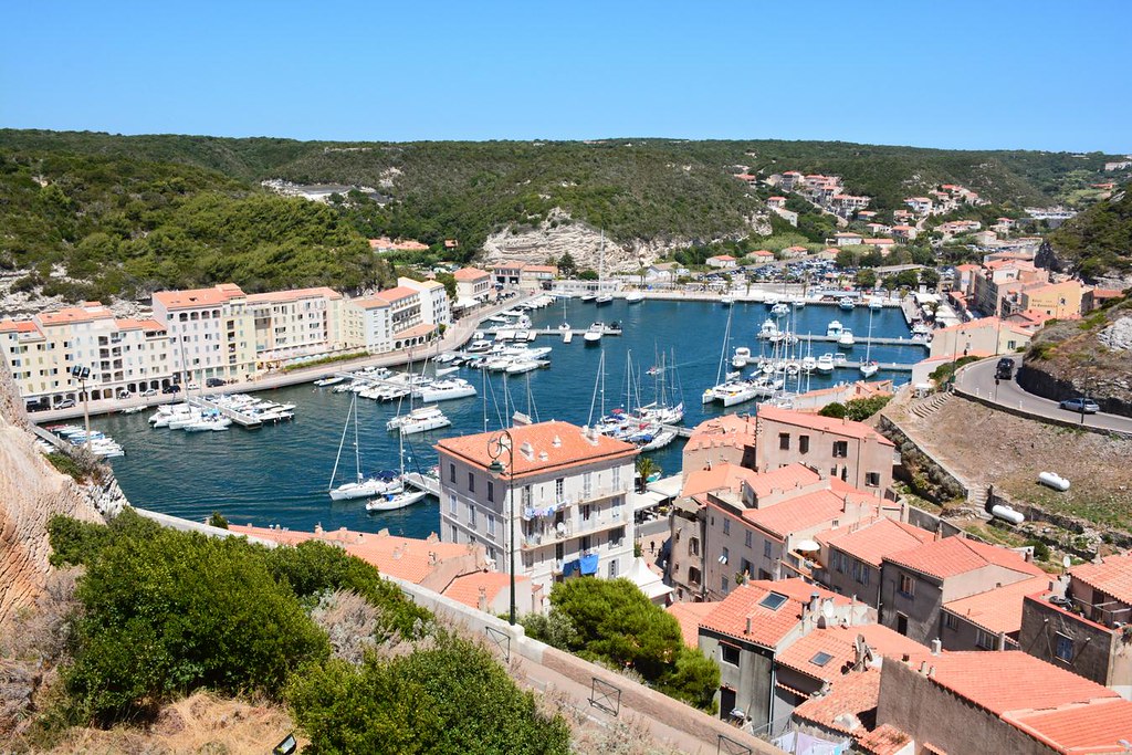 Hafenstadt auf Korsika