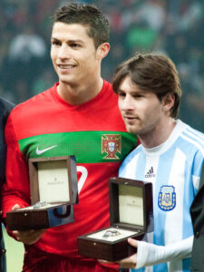 Lionel Messi und Cristiano Ronaldo