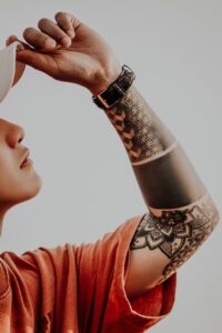 Unterarm-Maori-Tattoo