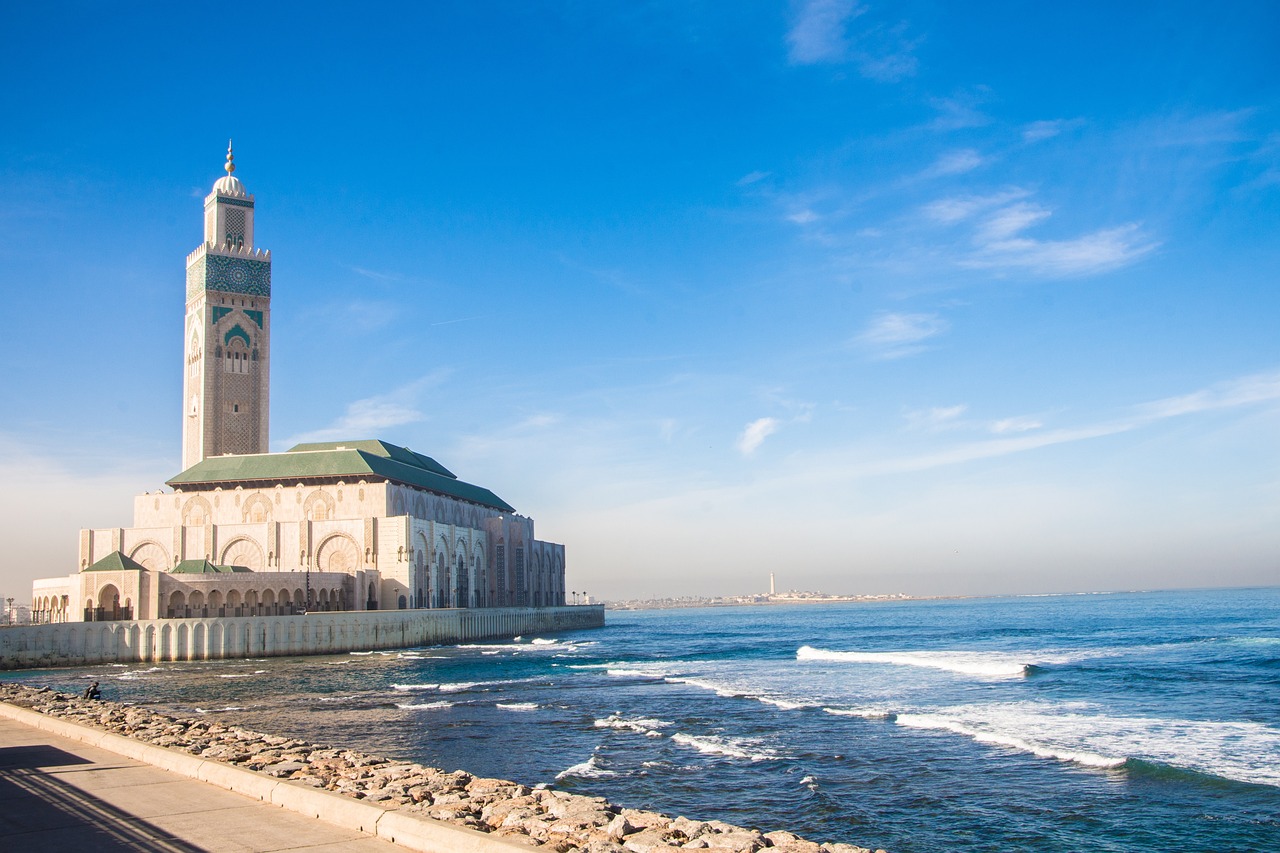 Casablanca-Hafenstadt Marokko