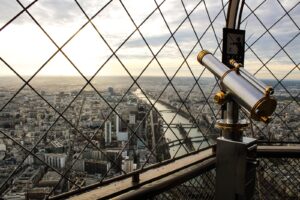 Die Etagen des Eiffelturms