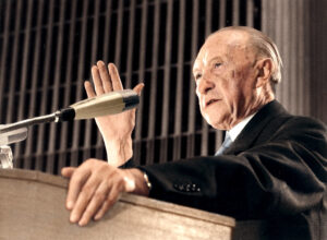 Wer war der erste Bundeskanzler? - Konrad Adenauer