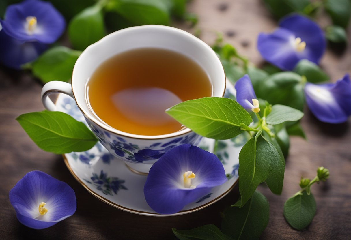 Clitoria Ternatea Tee: Wirkung und Anwendung