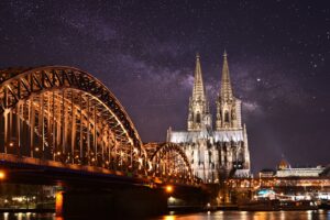 Die Lage von Köln in Deutschland